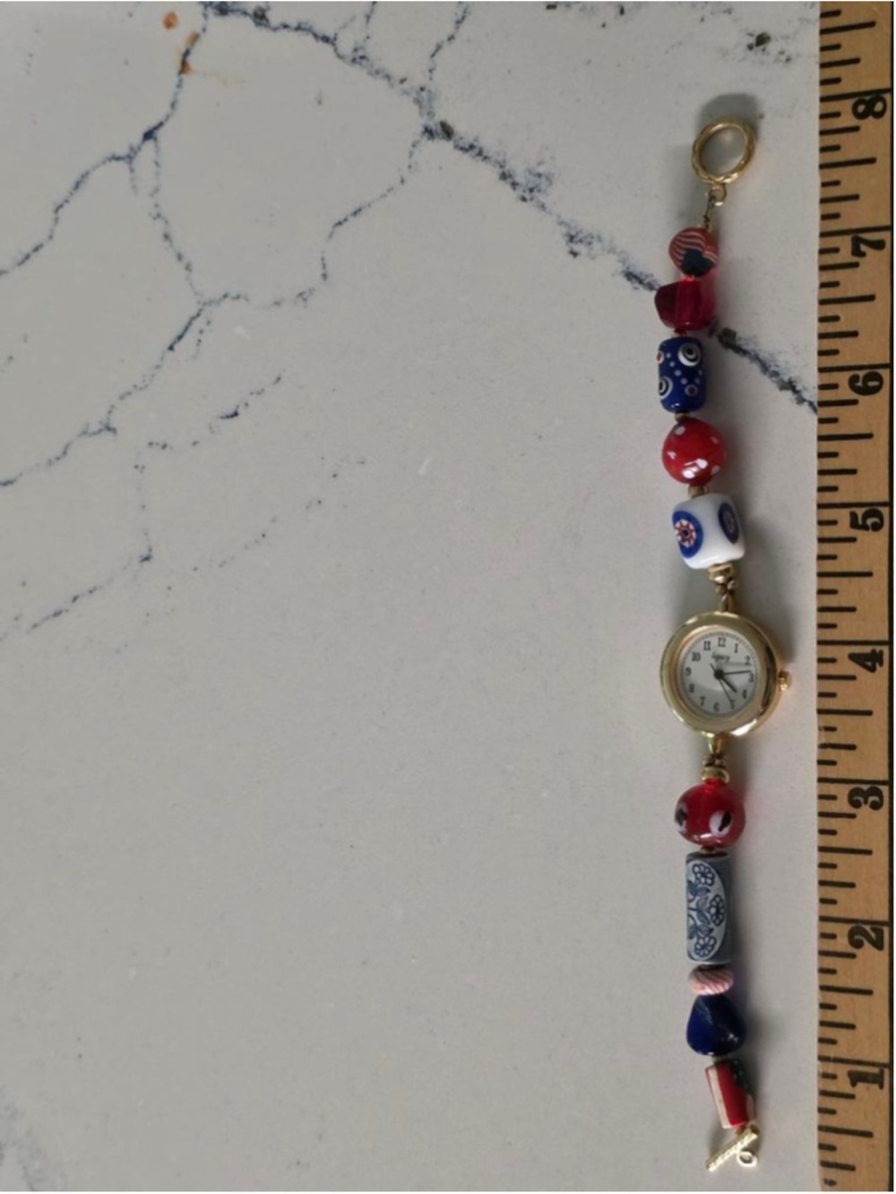 Women's Legacy Beaded Bracelet Watch One Size . - Picture 12 of 14